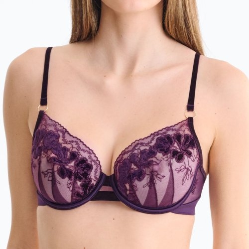 Lisca Velvet Luxe violett nicht geformter bh