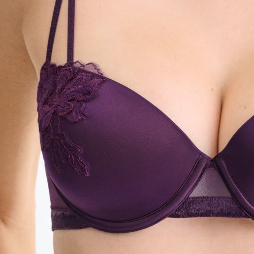 Lisca Velvet Luxe violett vorgeformter bh