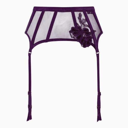 Lisca Velvet Luxe violett strumpfhalter