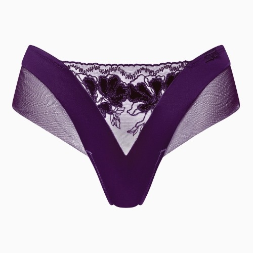 Lisca Velvet Luxe violett slip
