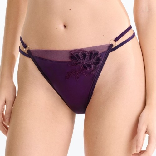 Lisca Velvet Luxe violett string