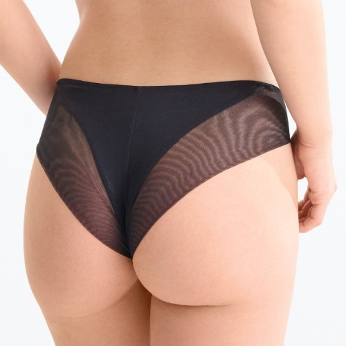 Lisca Shiny Secret schwarz slip