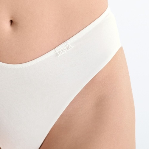 Lisca Shiny Secret gebrochenes weiß brasilianischer slip