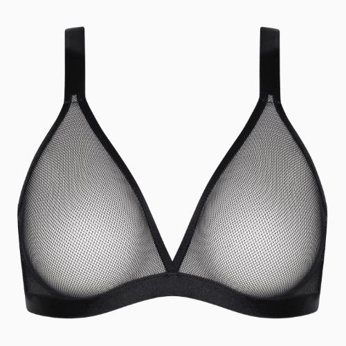 Lisca Mesh schwarz ohne bügel bh