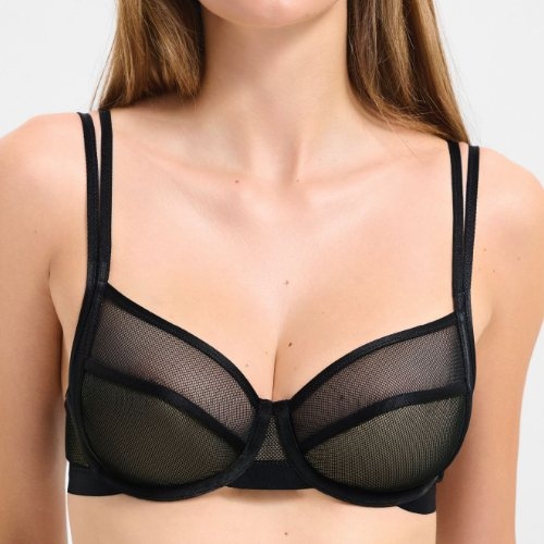 Lisca Mesh schwarz nicht geformter bh