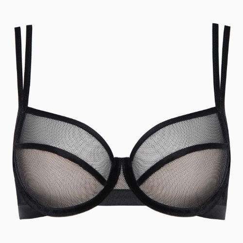 Lisca Mesh schwarz nicht geformter bh