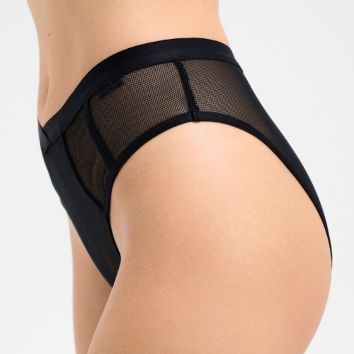 Lisca Mesh schwarz slip