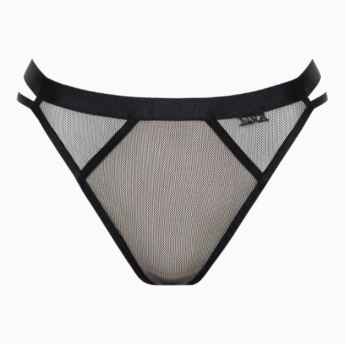 Lisca Mesh schwarz string
