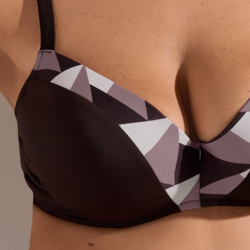 Lisca Bademode Toulouse braun gemoldefer bikini bh