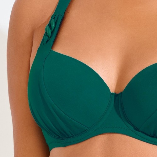Lisca Bademode Palma grün unwattierter bikini bh