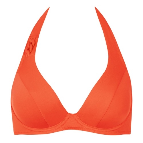 Lisca Bademode Palma orange unwattierter bikini bh