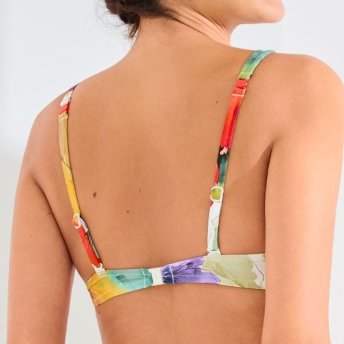 Lisca Bademode Roma weiß gemoldefer bikini bh