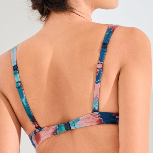 Lisca Bademode Roma blau gemoldefer bikini bh