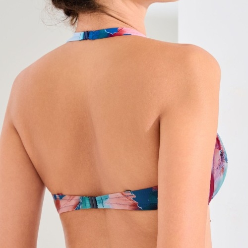Lisca Bademode Roma blau gemoldefer bikini bh