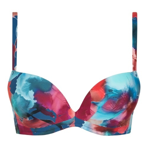Lisca Bademode Roma blau gemoldefer bikini bh