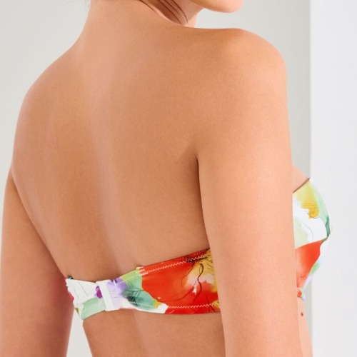 Lisca Bademode Roma weiß unwattierter bikini bh
