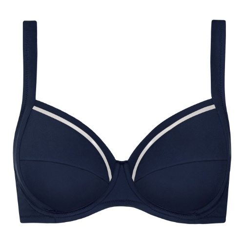 Lisca Bademode Uvita blau unwattierter bikini bh