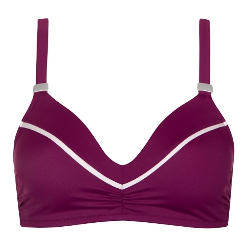 Lisca Bademode Uvita weinrot gemoldefer bikini bh