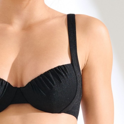 Lisca Bademode Imperia schwarz unwattierter bikini bh