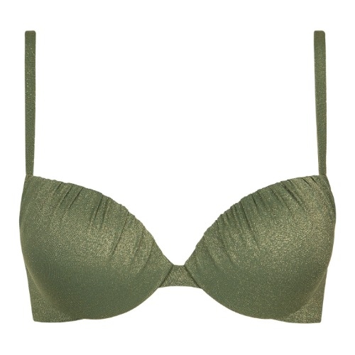 Lisca Bademode Imperia olivgrün push up bikini bh