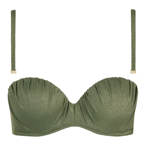 Lisca Bademode Imperia olivgrün gemoldefer bikini bh