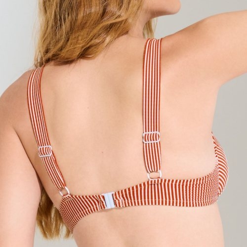Lisca Bademode Lascari rot unwattierter bikini bh