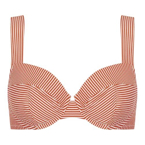 Lisca Bademode Lascari rot unwattierter bikini bh