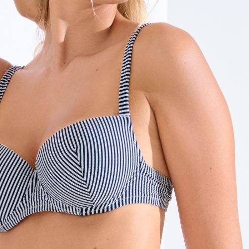 Lisca Bademode Lascari blau gemoldefer bikini bh