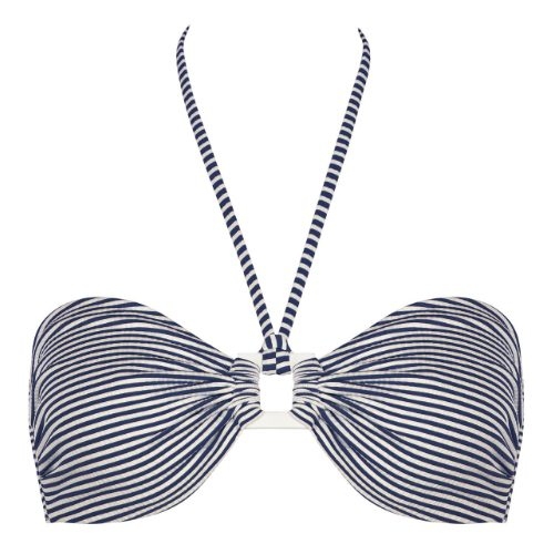 Lisca Bademode Lascari blau unwattierter bikini bh