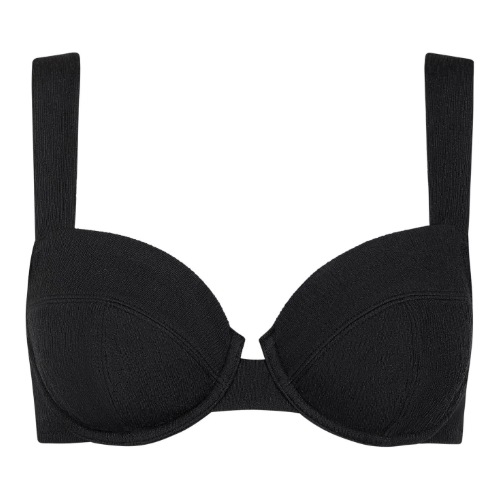 Lisca Bademode Malaga schwarz unwattierter bikini bh