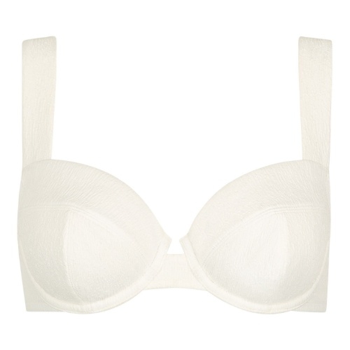 Lisca Bademode Malaga cremefarbig unwattierter bikini bh
