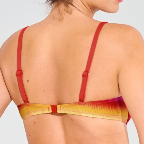 Lisca Bademode Osaka pink unwattierter bikini bh