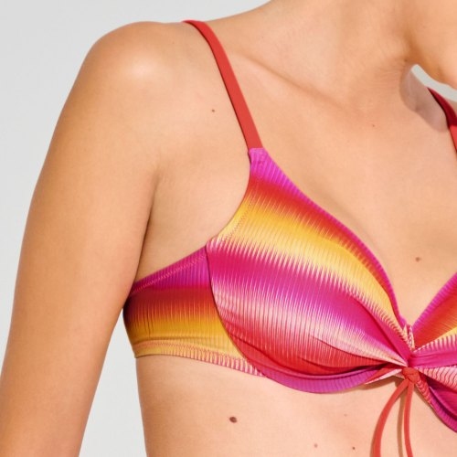 Lisca Bademode Osaka pink unwattierter bikini bh