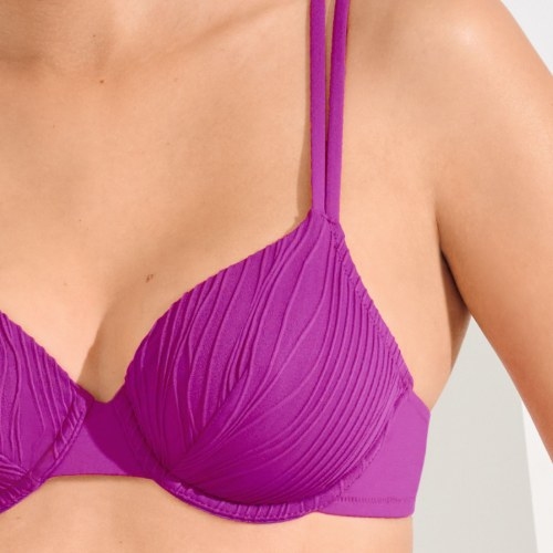 Lisca Bademode Sorrento fuchsie unwattierter bikini bh