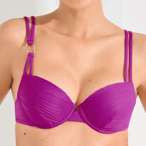 Lisca Bademode Sorrento fuchsie gemoldefer bikini bh