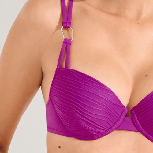 Lisca Bademode Sorrento fuchsie gemoldefer bikini bh