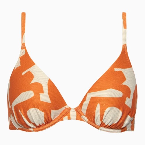 Lisca Bademode Aswan orange unwattierter bikini bh