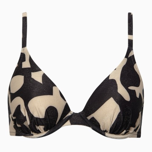 Lisca Bademode Aswan schwarz unwattierter bikini bh