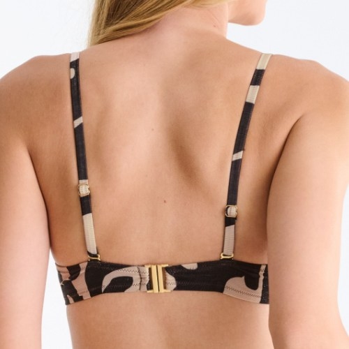 Lisca Bademode Aswan schwarz unwattierter bikini bh