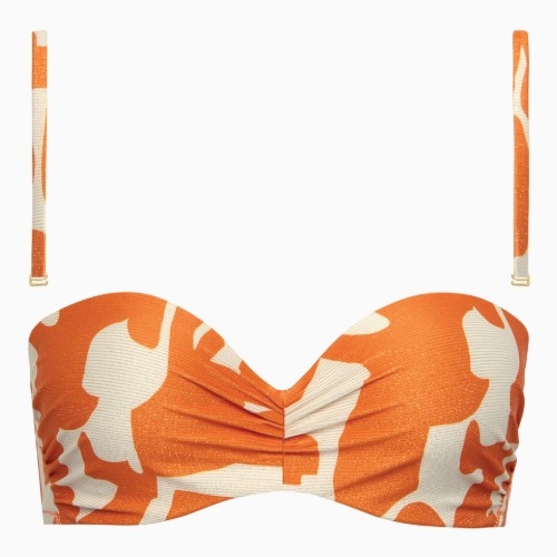 Lisca Bademode Aswan orange unwattierter bikini bh