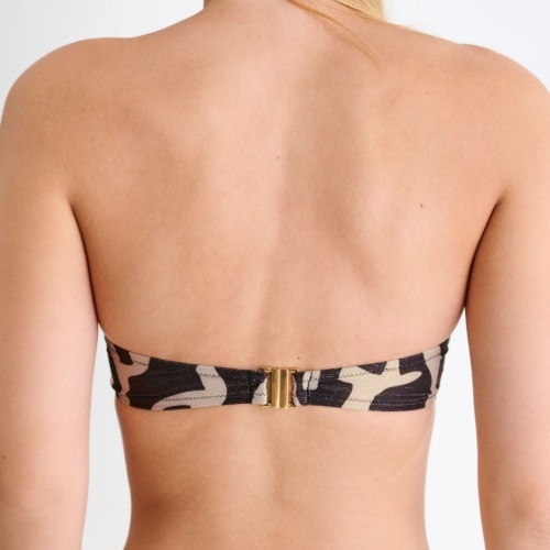 Lisca Bademode Aswan schwarz unwattierter bikini bh