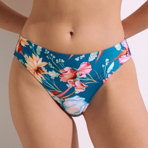 Lisca Bademode Rimini jeans blau bikini slip