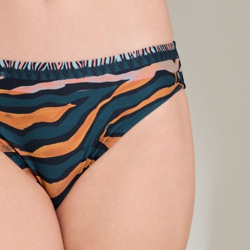 Lisca Bademode Tanzania blau bikini slip