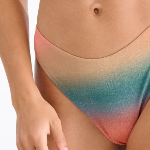 Lisca Bademode Cairo blau/pink bikini slip