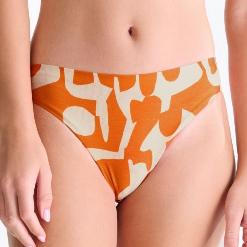 Lisca Bademode Aswan orange bikini slip
