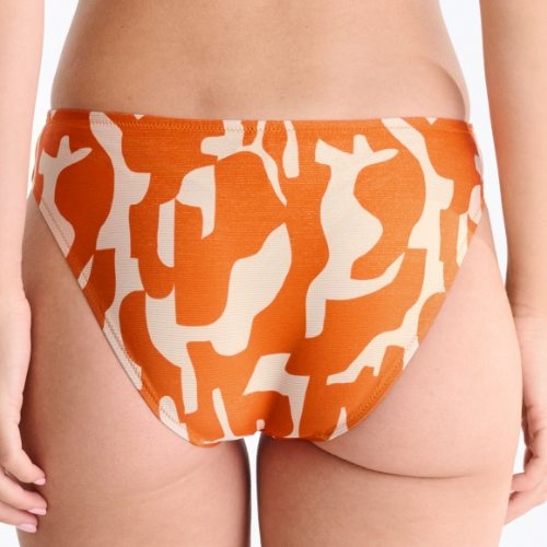 Lisca Bademode Aswan orange bikini slip