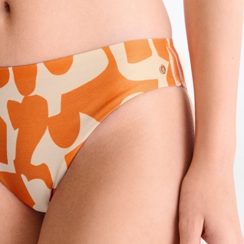 Lisca Bademode Aswan orange bikini slip