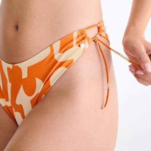 Lisca Bademode Aswan orange bikini slip