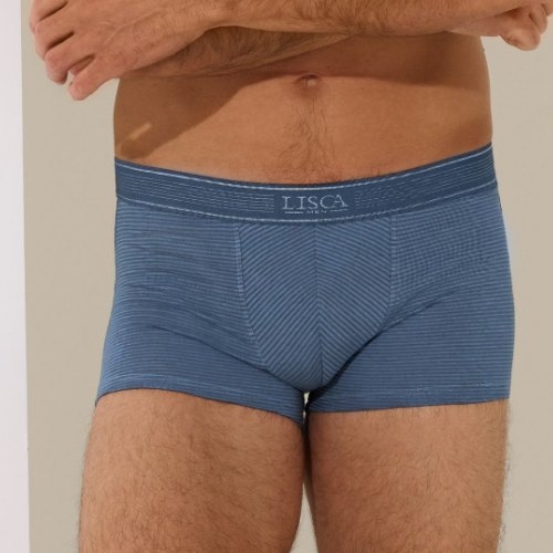 Lisca Heren Zeus blau boxershort