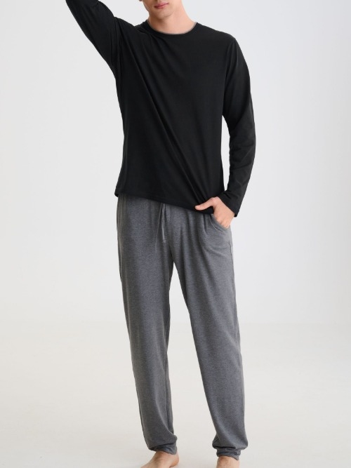 Lisca Heren Titan schwarz/grau pyjama